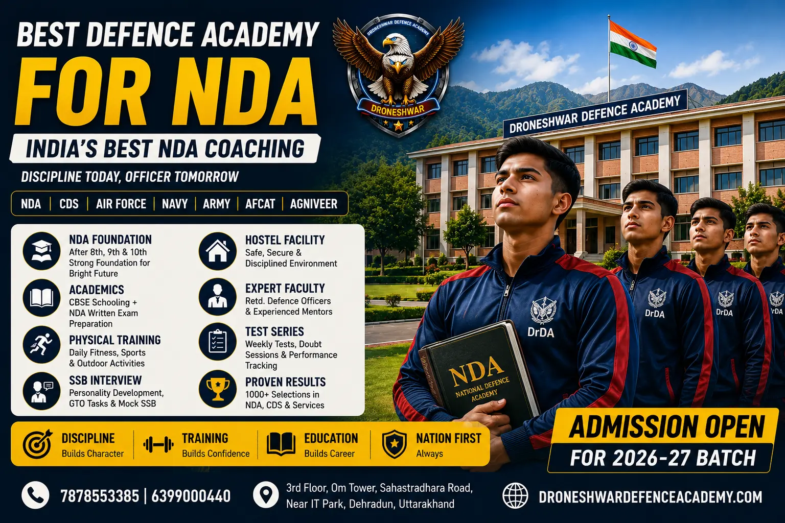 Best Defence Academy for NDA