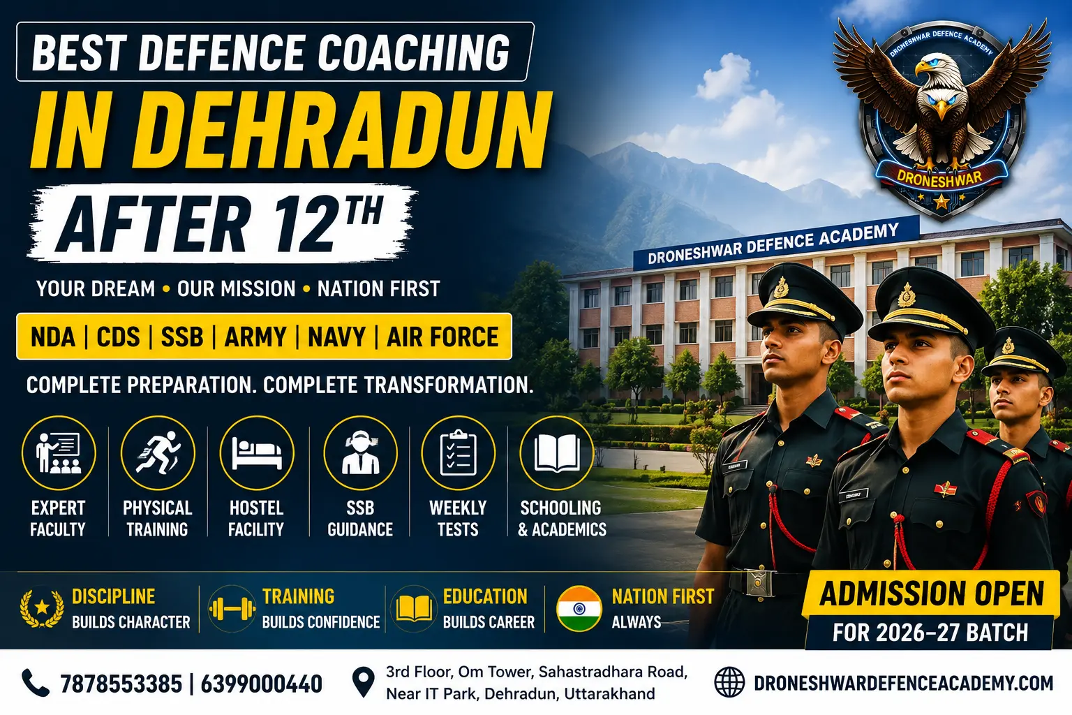 Best Defence Coaching in Dehradun
